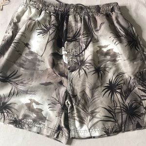 EUC‎ 36/38 Sand N Sun Men’s Swimsuit Brown/Tan